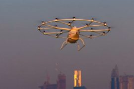 Дубай откроет первую в мире службу воздушного беспилотного такси
