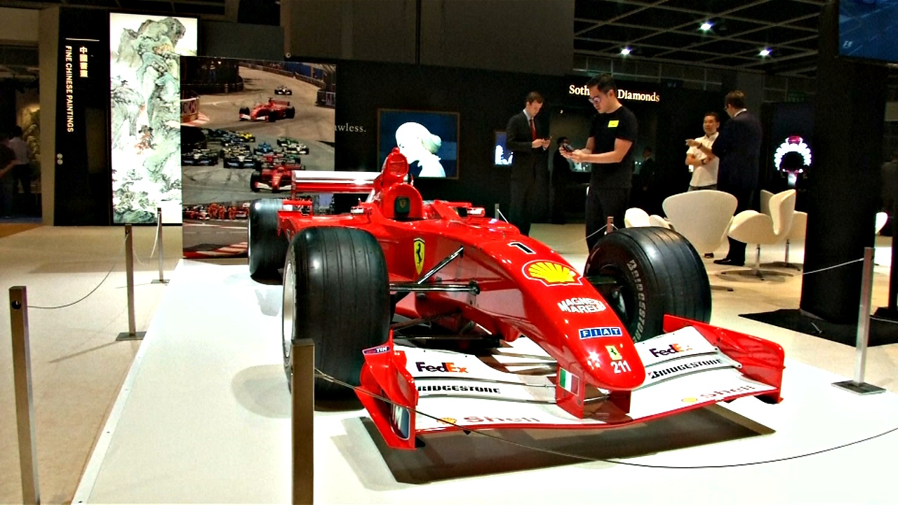 Sotheby's выставит на торги болид Шумахера Ferrari F2001