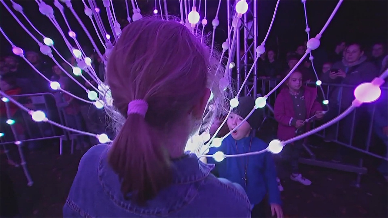 Фестиваль света Signal: Прагу озарили световыми инсталляциями