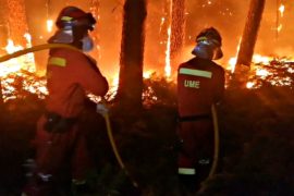 Лесные пожары в Галисии: есть жертвы