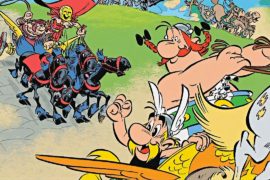 Новый комикс про Астерикса и Обеликса: галлы участвуют в гонке