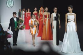 Юдашкин и Андреянова представили коллекции на Неделе моды в Москве