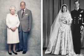 В Великобритании отметили 70 лет брака Елизаветы II и Филиппа