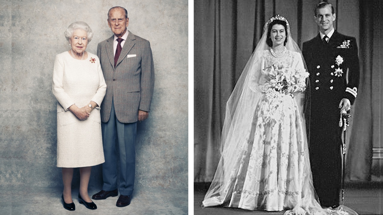В Великобритании отметили 70 лет брака Елизаветы II и Филиппа