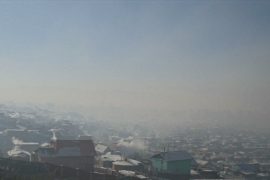 С наступлением холодов в Монголии задыхаются от смога