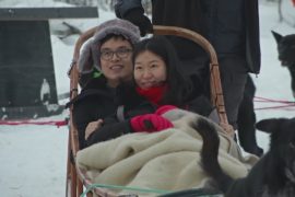 Азиатские туристы полюбили Лапландию