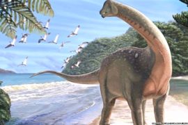 Учёные собирают скелет динозавра, жившего в Африке в меловой период