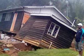 В Папуа — Новой Гвинее снова землетрясение, число жертв возросло до 75