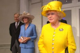 Британскую королевскую семью в воске представил Музей мадам Тюссо