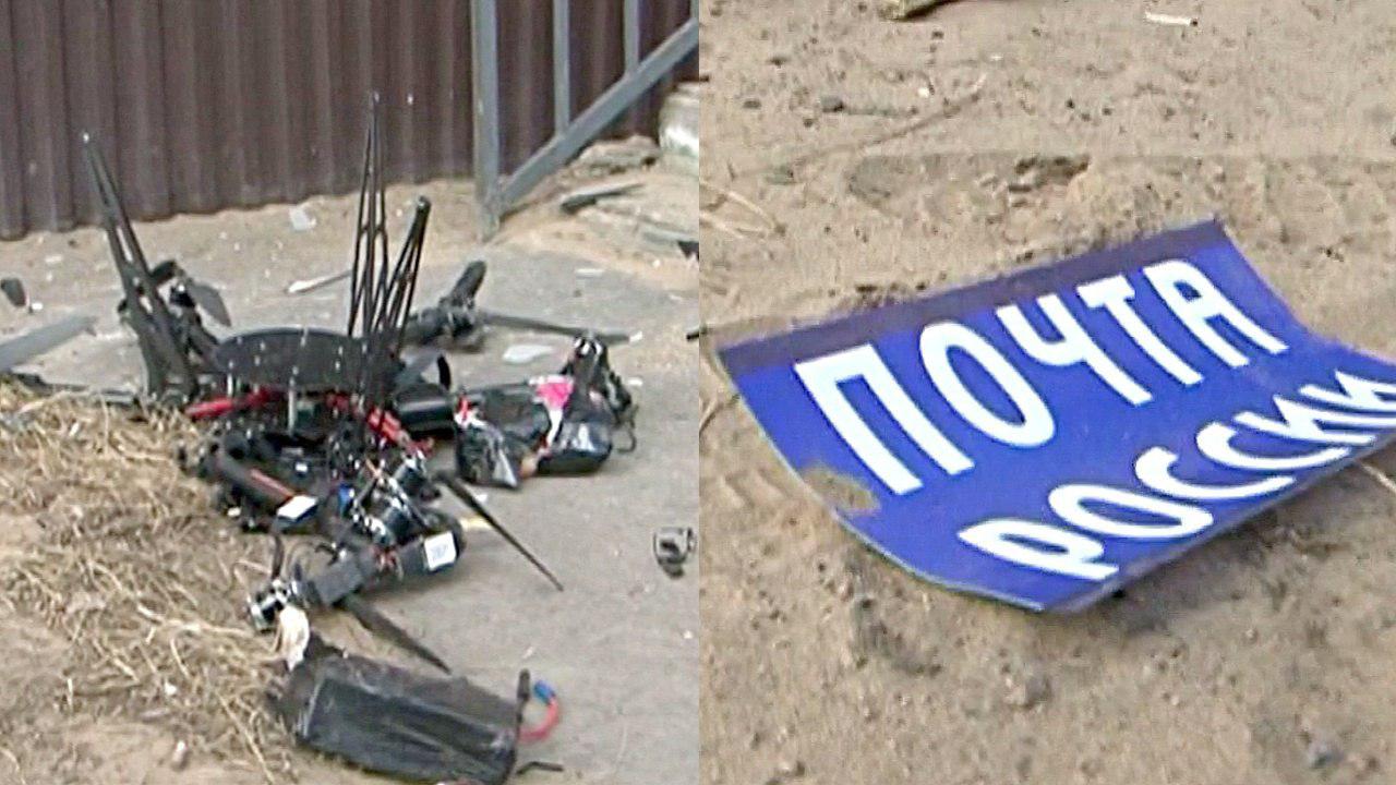 Провальный эксперимент «Почты России»: дрон рухнул сразу после взлёта