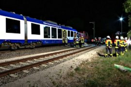Крушение поездов в Германии: два человека погибли