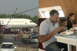 Индийцы пробуют «высший свет» на вкус на борту самолёта-ресторана