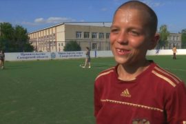 Мальчишки из российской глубинки мечтают стать звёздами футбола