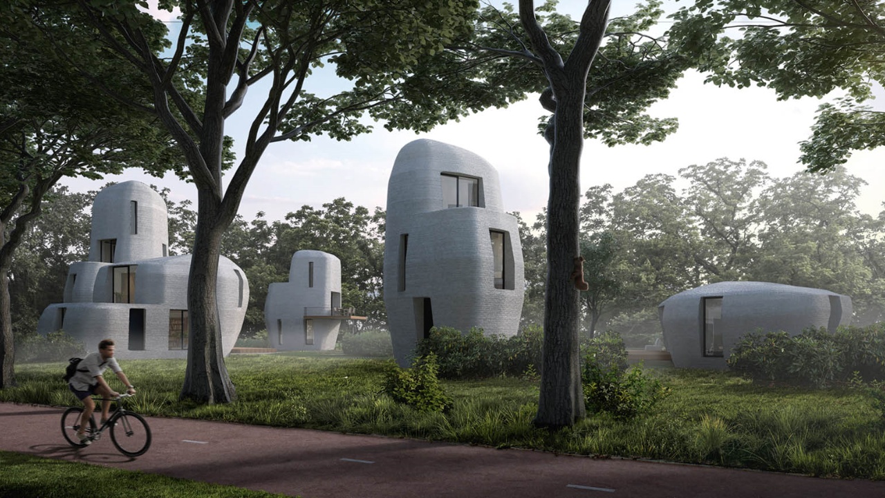 Первый жилой комплекс, напечатанный на 3D-принтере, строят в Нидерландах