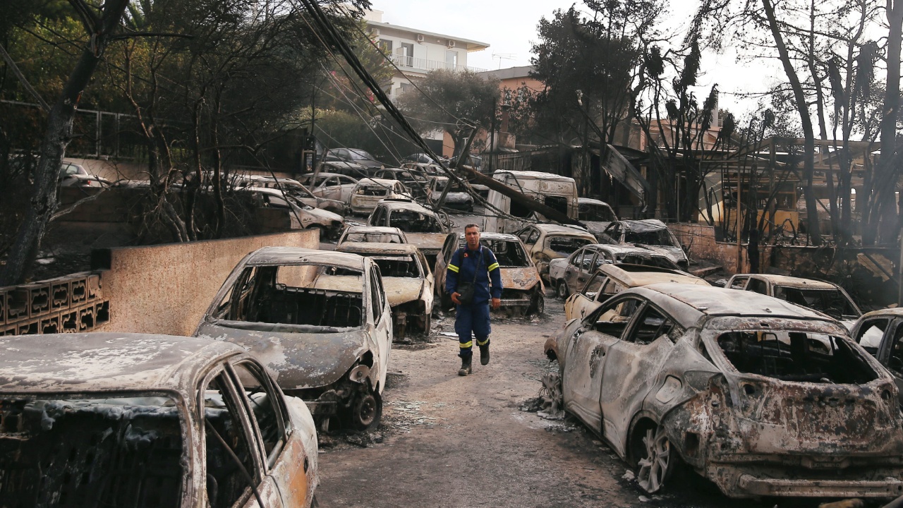 Кипрский пожарный – о Греции: «Такой катастрофы я не видел за 38 лет своей службы»