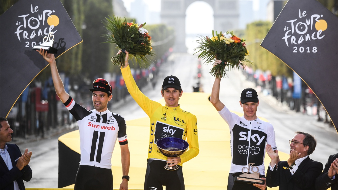 Сотни поклонников встретили победителя «Тур де Франс 2018»