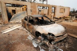 Пожары в Калифорнии сдержать не удаётся