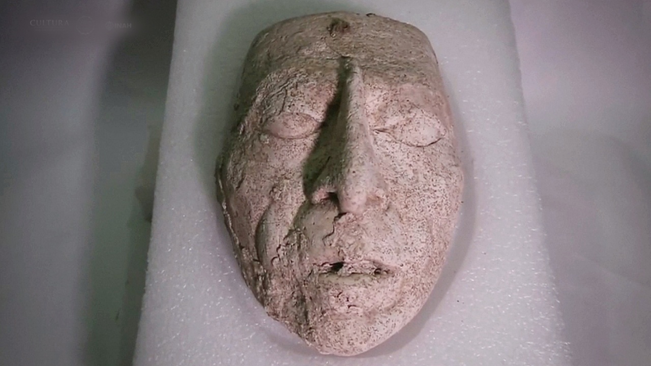 В Мексике нашли маску правителя майя Пакаля Великого в старости