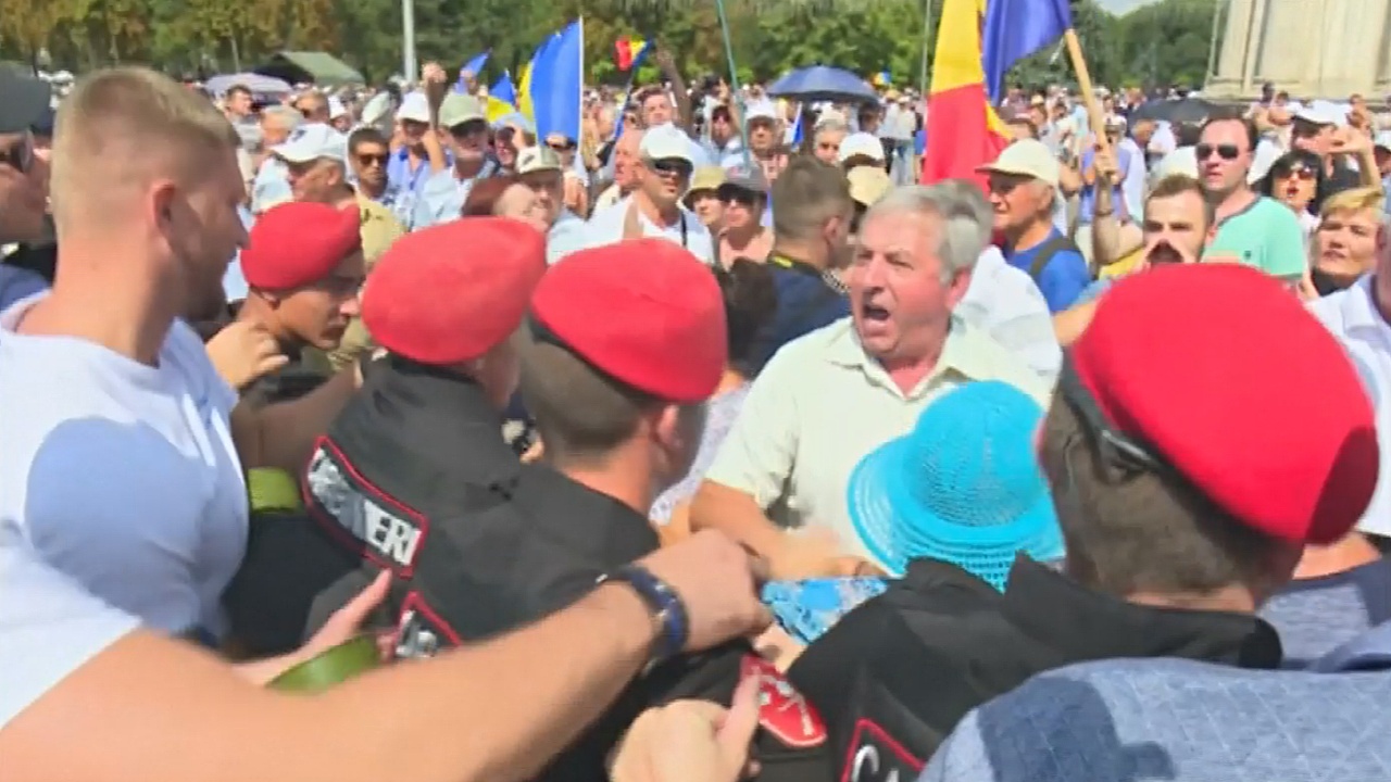 В Молдове протестовали против отмены результатов выборов мэра