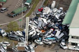 На Японию обрушился тайфун «Джеби», 10 погибших