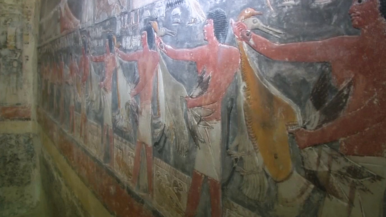 Египет открыл для туристов 4000-летнюю гробницу в некрополе Саккара