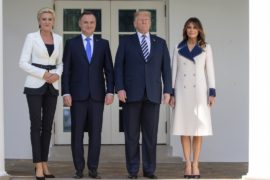 Президент Польши посетил Белый дом