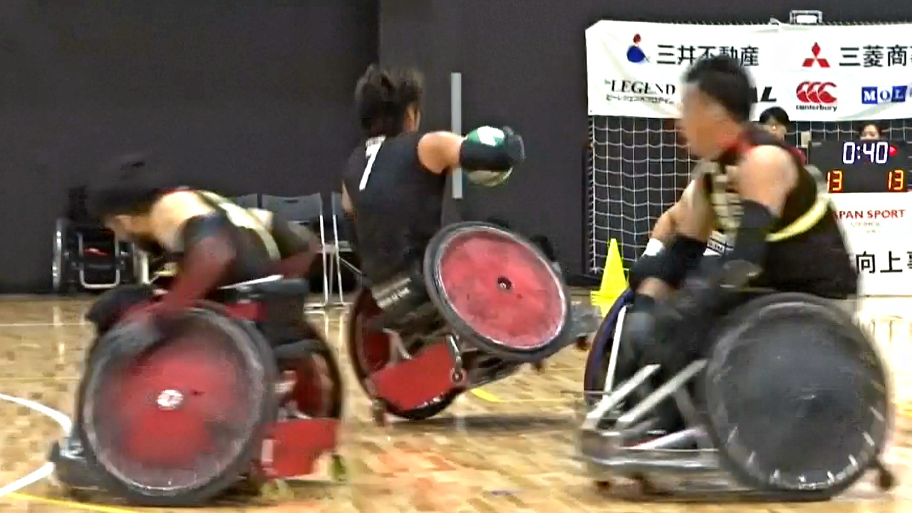 Японские игроки в регби на колясках призывают полюбить этот спорт