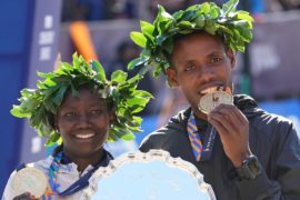 В Нью-Йоркском марафоне победили эфиоп и кенийка