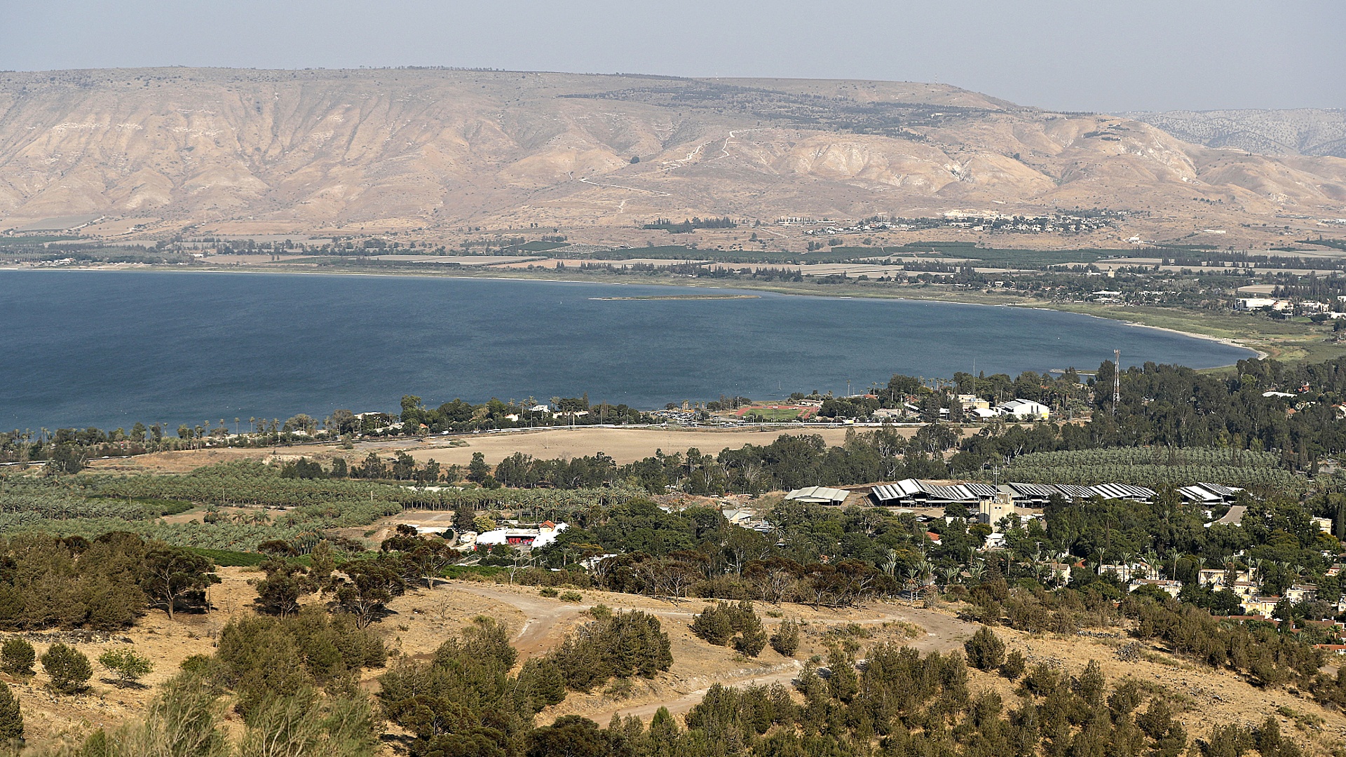 Израиль хочет восстановить уровень озера Кинерет