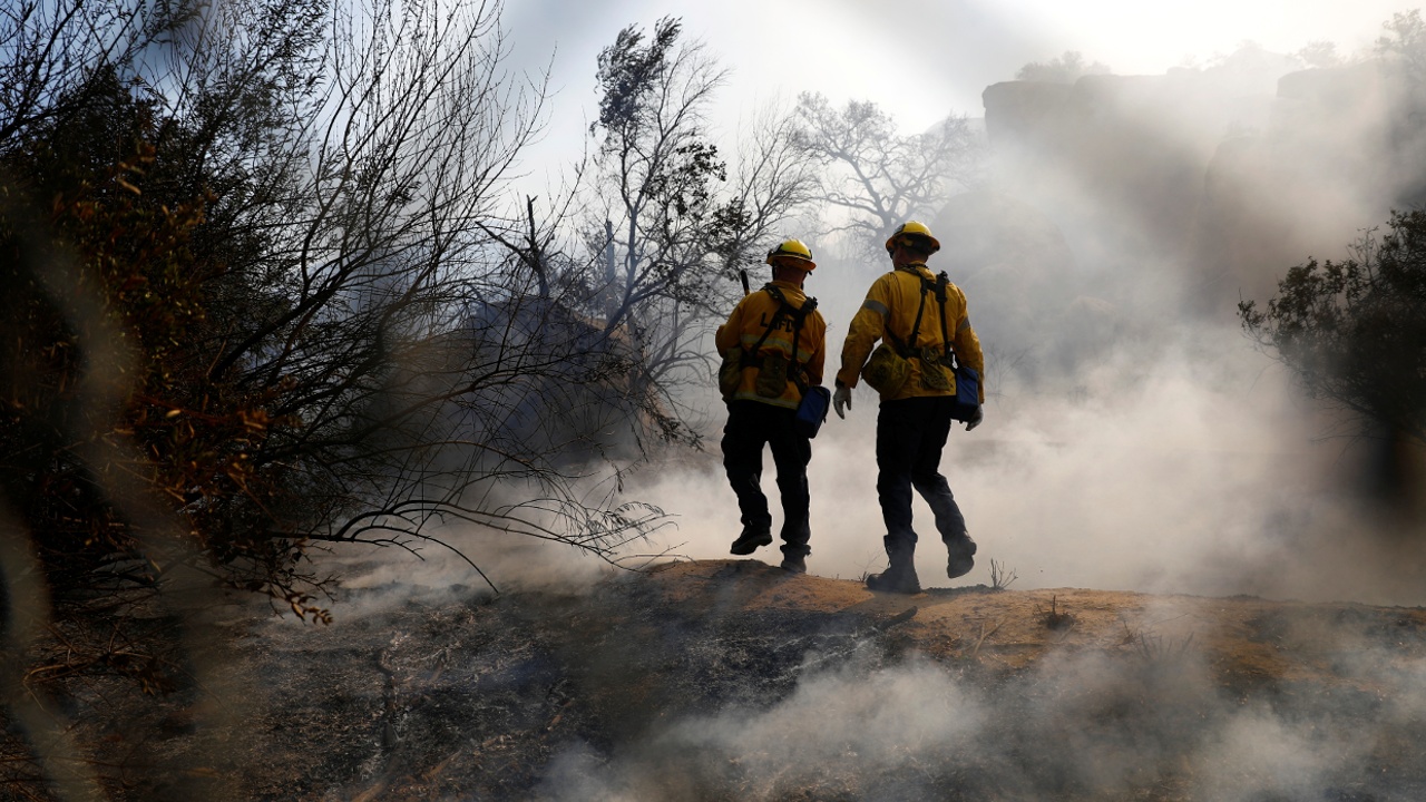 Пожары на севере Калифорнии удалось сдержать на 40%