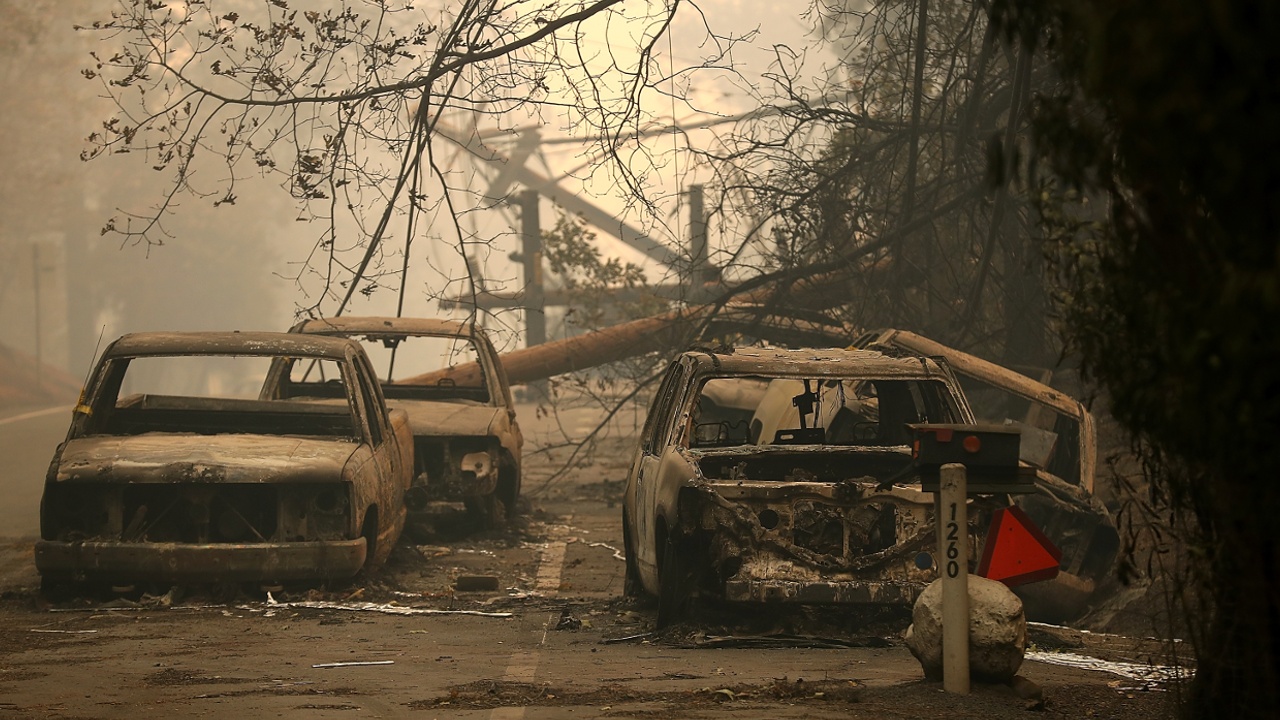После пожаров в Калифорнии: жителей Парадайса пустили на пепелище