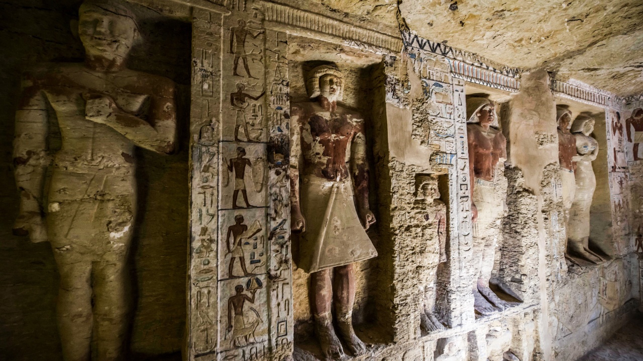 Как выглядит нетронутая египетская гробница возрастом 4400 лет