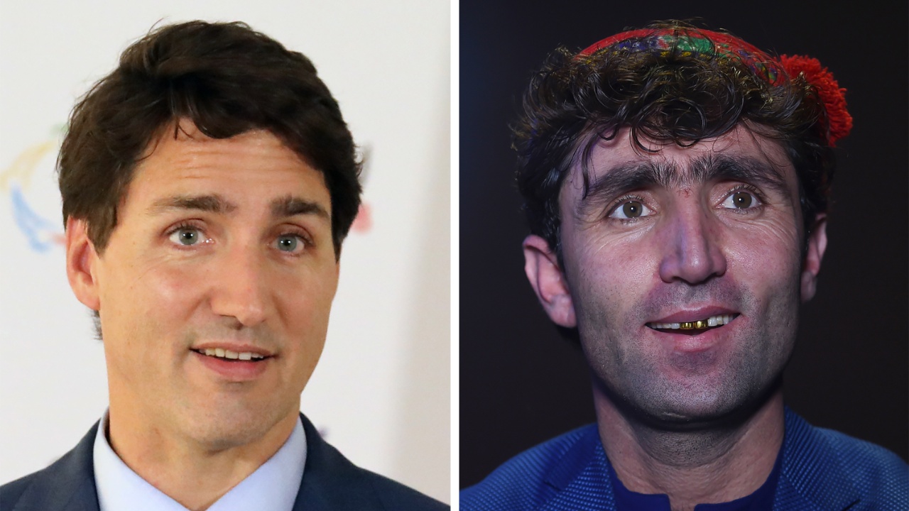 Афганский двойник премьер-министра Канады рад внезапной славе