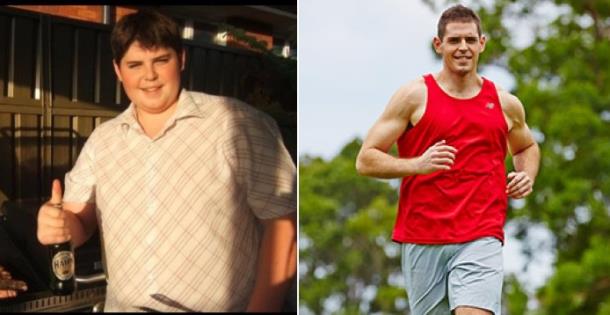 Парень с весом более 150 кг изменился по дороге к мечте