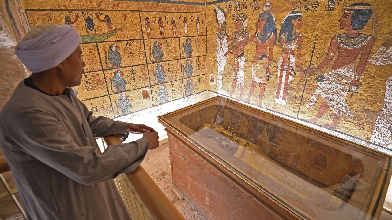 Гробница Тутанхамона открылась после девяти лет реставрации