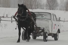 Автомобиль на одной лошадиной силе построил российский учитель