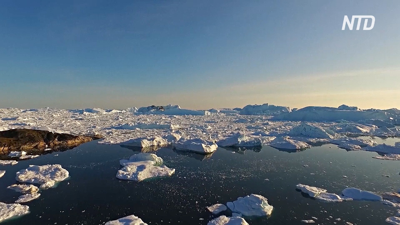 Гигантский ледник Гренландии растёт после десятилетий таяния