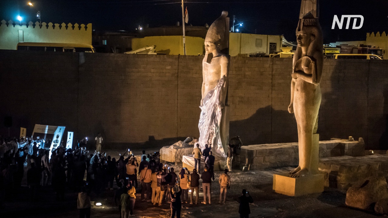 В Египте восстановили статую Рамзеса ІІ из 70 кусков