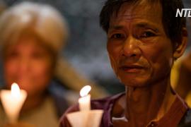 В Гонконге прошёл вечер со свечами в поддержку заключённых активистов