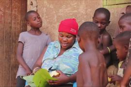 Угандийка растит 38 собственных детей