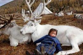 Фотограф попал в затерянное в горах Монголии племя. Фото просто восхитительны!