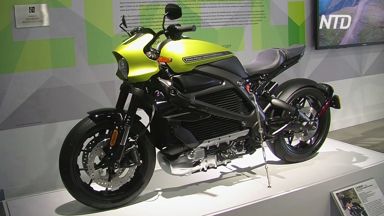 В США проходит первая в мире выставка электрических мотоциклов