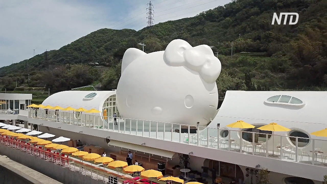 Ресторан Hello Kitty открылся на японском острове Авадзи