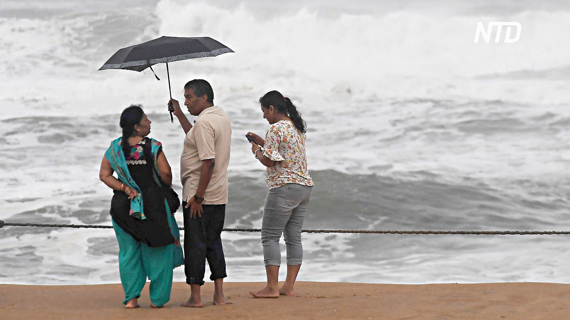 На Индию обрушился циклон «Фани»
