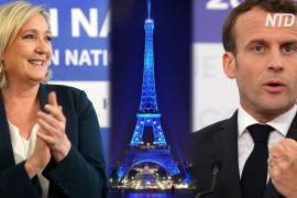 Партии Макрона и Ле Пен поборются за победу на европейских выборах