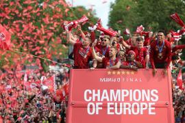 750 тысяч болельщиков поздравили «Ливерпуль» с победой в Лиге чемпионов