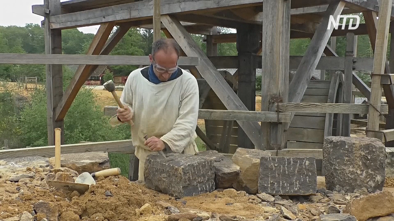 Средневековая стройка во Франции поможет в реставрации Нотр-Дама