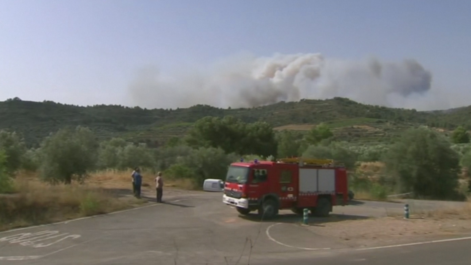 Пожар в Каталонии: сгорело более 3600 га леса