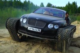 Петербуржец превратил спорткупе Bentley в танк