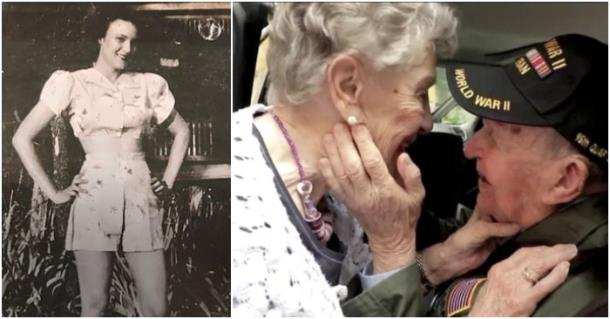 Влюблённые встретились через 75 лет разлуки